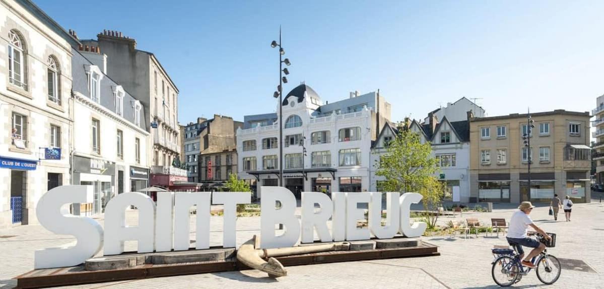 Le Nid Briochin Studio Au Coeur De Saint-Brieuc Dış mekan fotoğraf